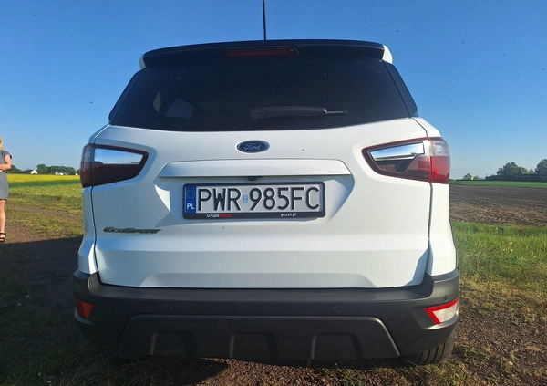 Ford EcoSport cena 72500 przebieg: 53150, rok produkcji 2020 z Września małe 631